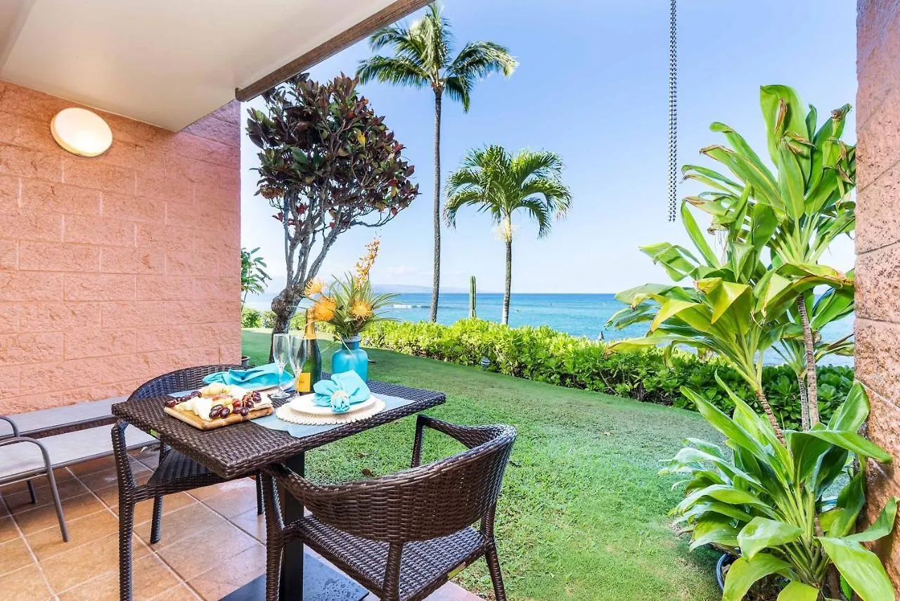 Apartment Kuleana 405 Oceanfront 1Bedroom Condo Kahana