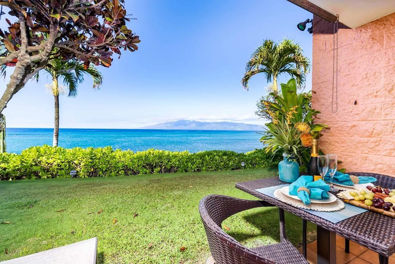 Kuleana 405 Oceanfront 1Bedroom Condo Kahana