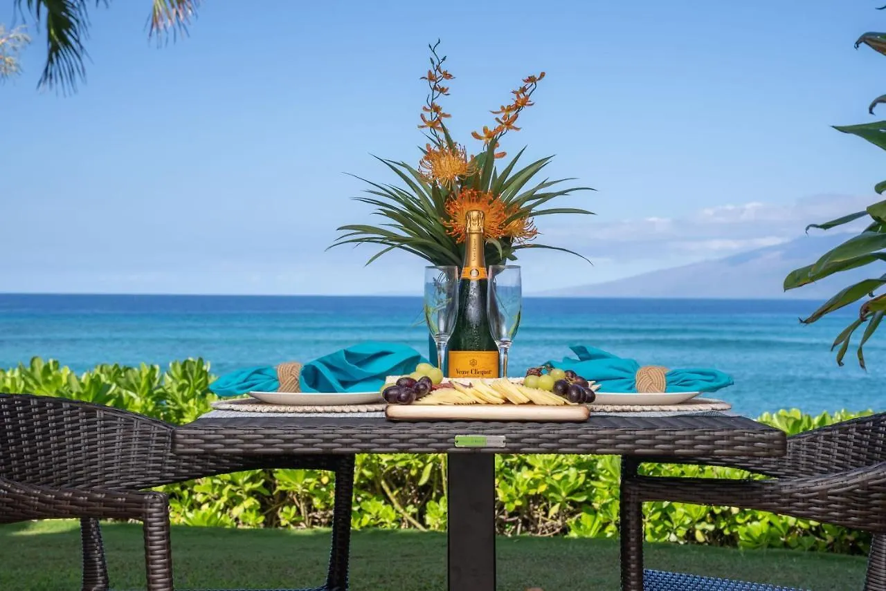 Kuleana 405 Oceanfront 1Bedroom Condo Kahana Apartment