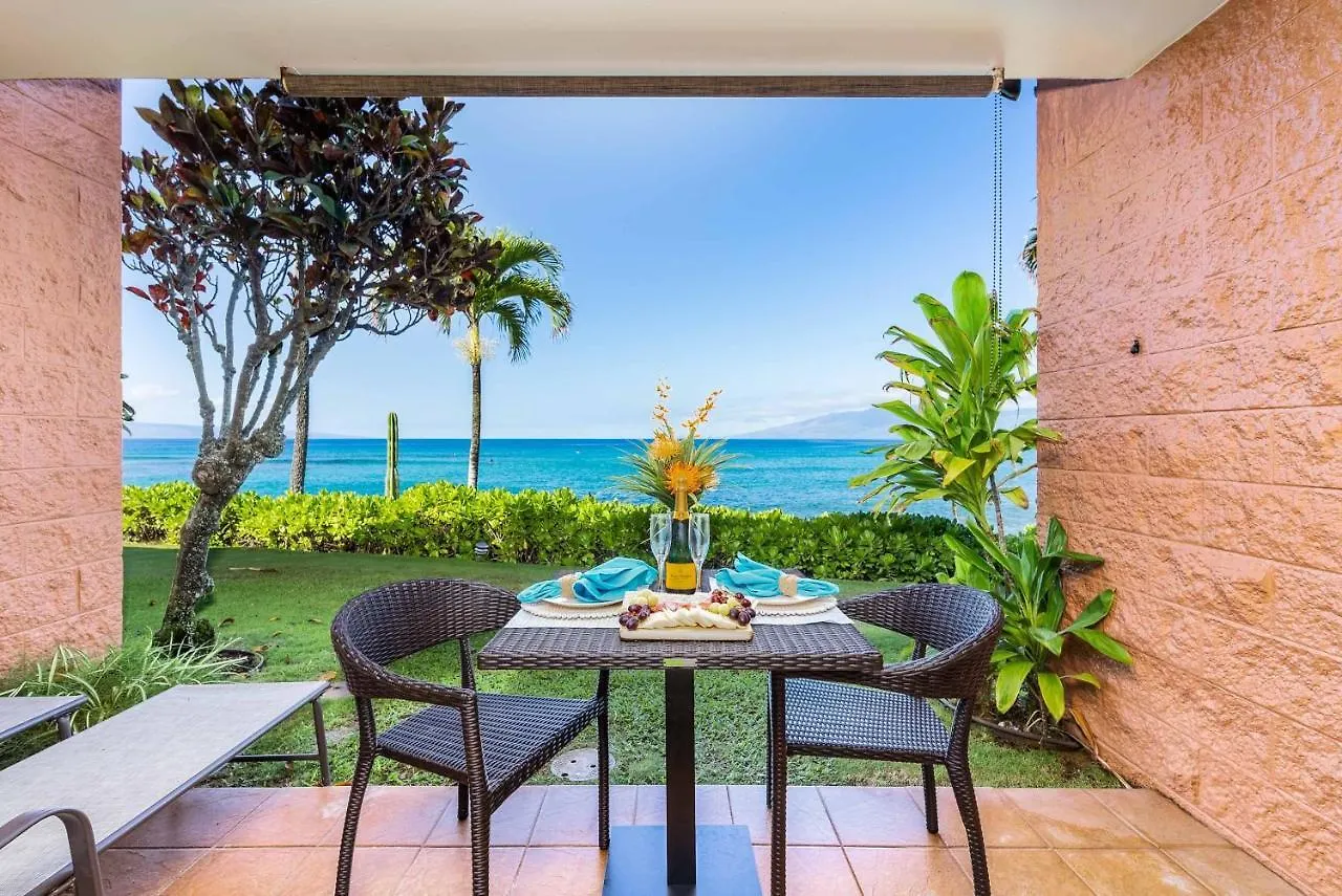Kuleana 405 Oceanfront 1Bedroom Condo Kahana