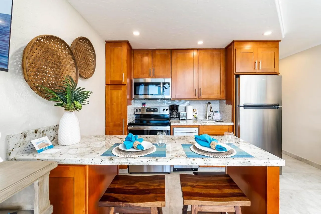 Apartmán Kuleana 405 Oceanfront 1Bedroom Condo Kahana USA